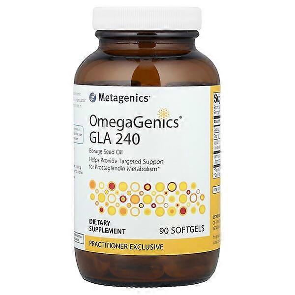 Metagenics, OmegaGenicsÃÂÃÂÃÂÃÂÃÂÃÂÃÂÃÂ®, GLA 240, 90 Softgels