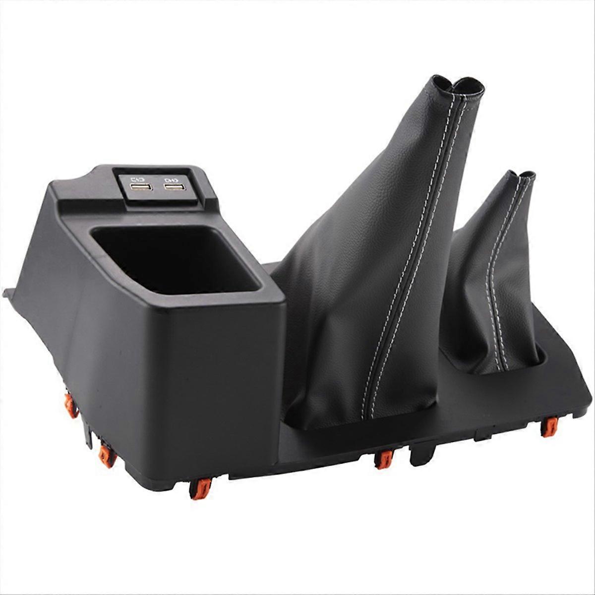 Organisatorbrett for armlener i midtkonsoll i bilen