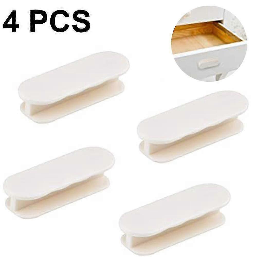 25-26 4pcs Self-stick Instant Cabinet Drawer- Compatible With Kitchen Cabinet Knobs
