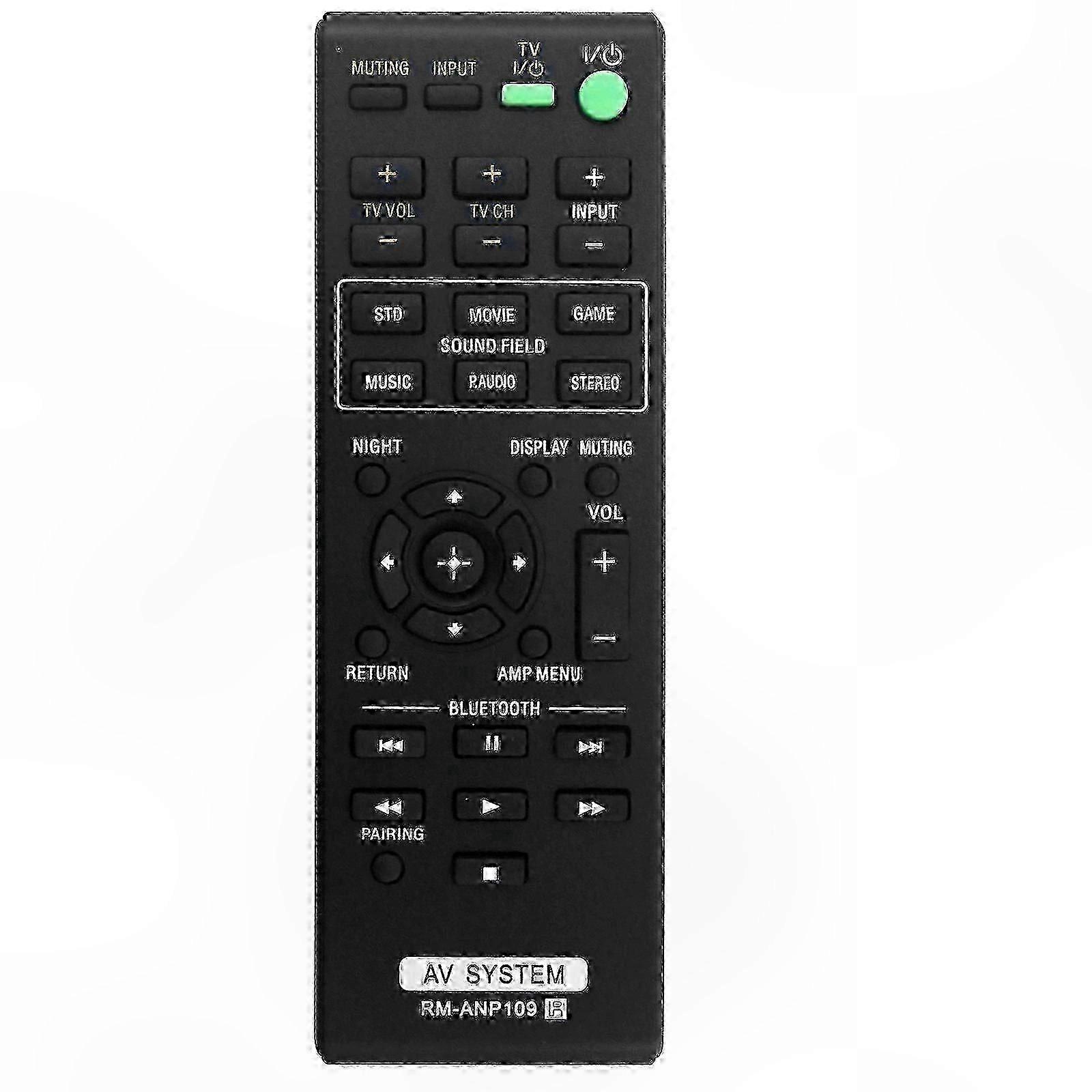 Universal Remote Control for Home Theater Sound AV System HT-CT260 Series, Compatible with Multiple Models including CT260C, CT260H, CT260, CT260W