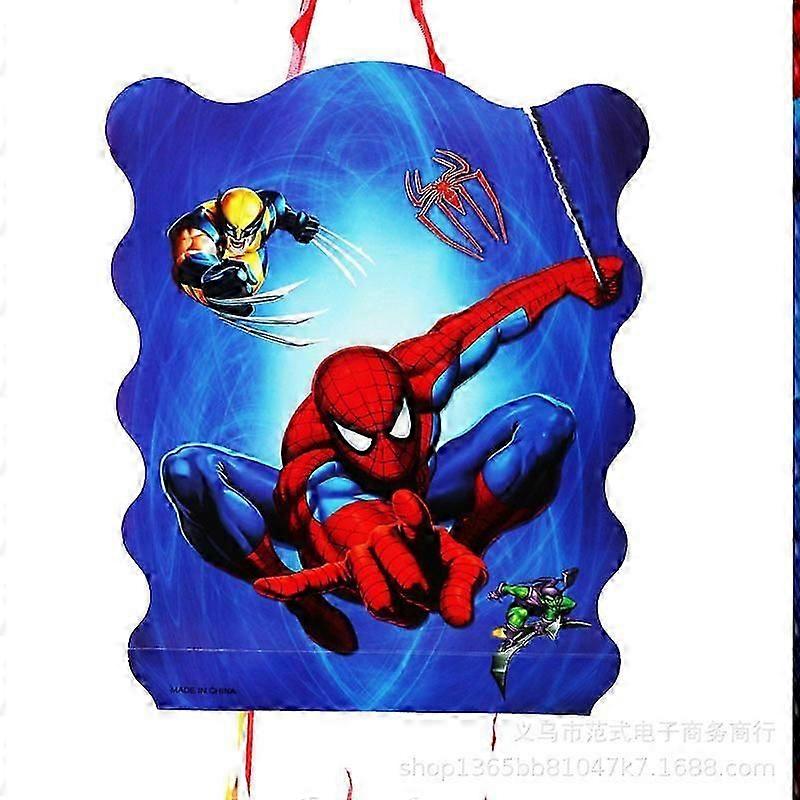Cartoon Party Pinata Birthday Decoration Creative Gift Stitch Princess Superhero Party Supplies