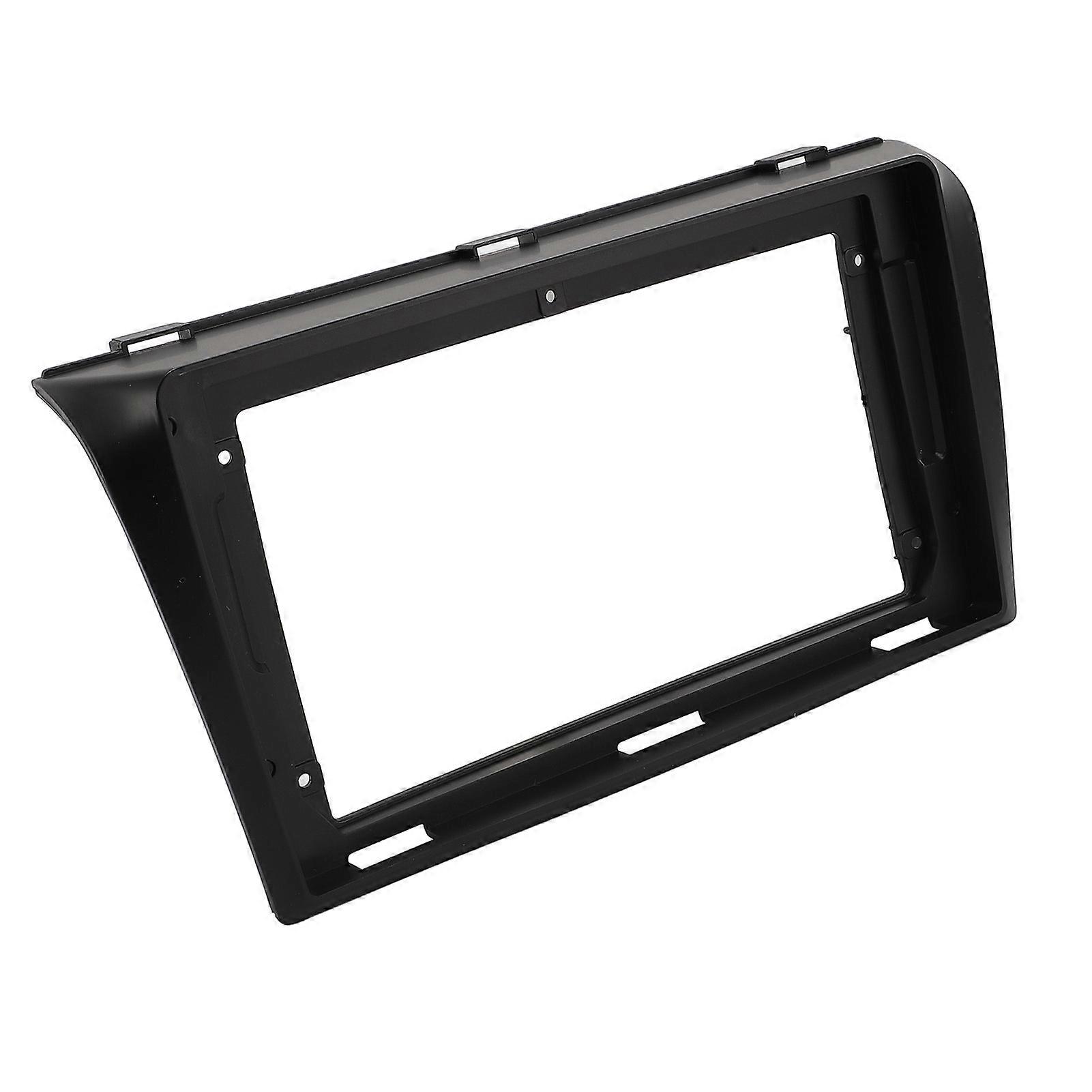 9 Inch Radio Stereo Fascia Panel Frame Double Din Navigation Radio Bezel Dash Panel For 3 2003–2009 with power cord 
