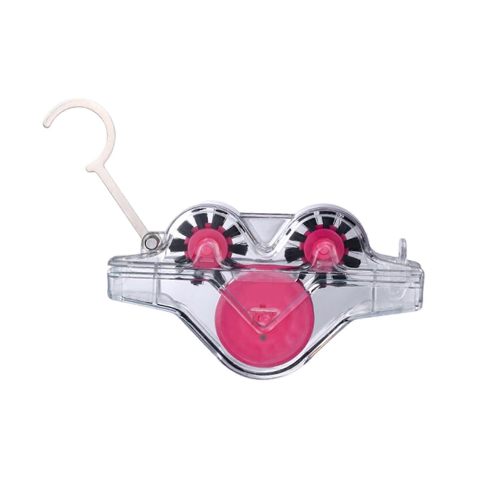 Cycle Chain Cleaner Tool Efficient Cleaning With Powerful Plastic For Hill Road Bikes Quick Installation  Pink