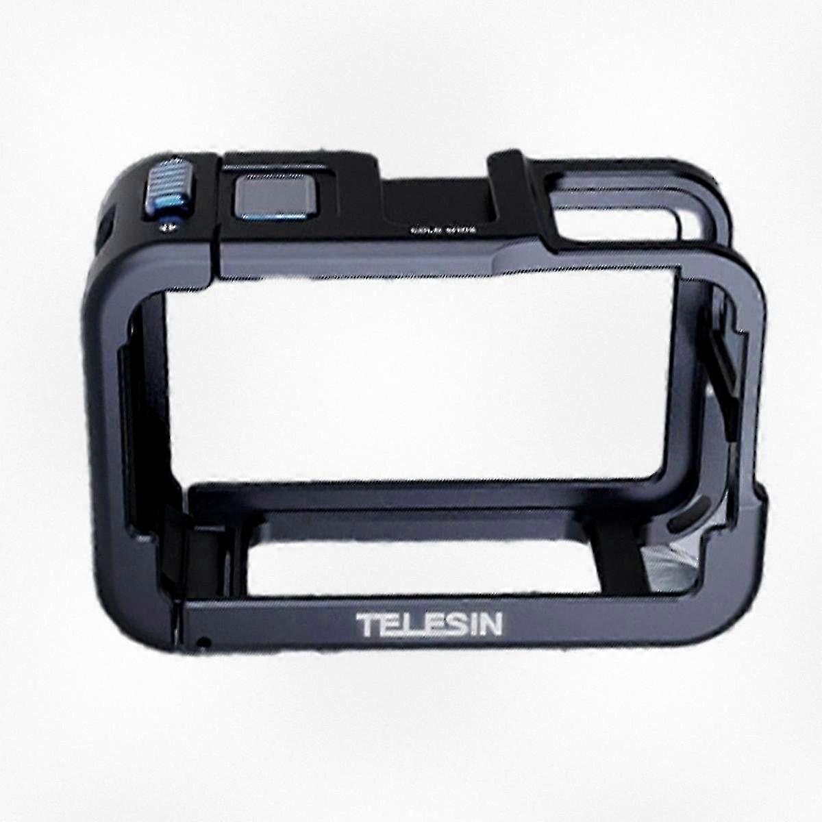 Sturdy Frame Cover for Action Camera Models 3, 4, 5 Pro with Dual Cold-Resistant Foot Mount