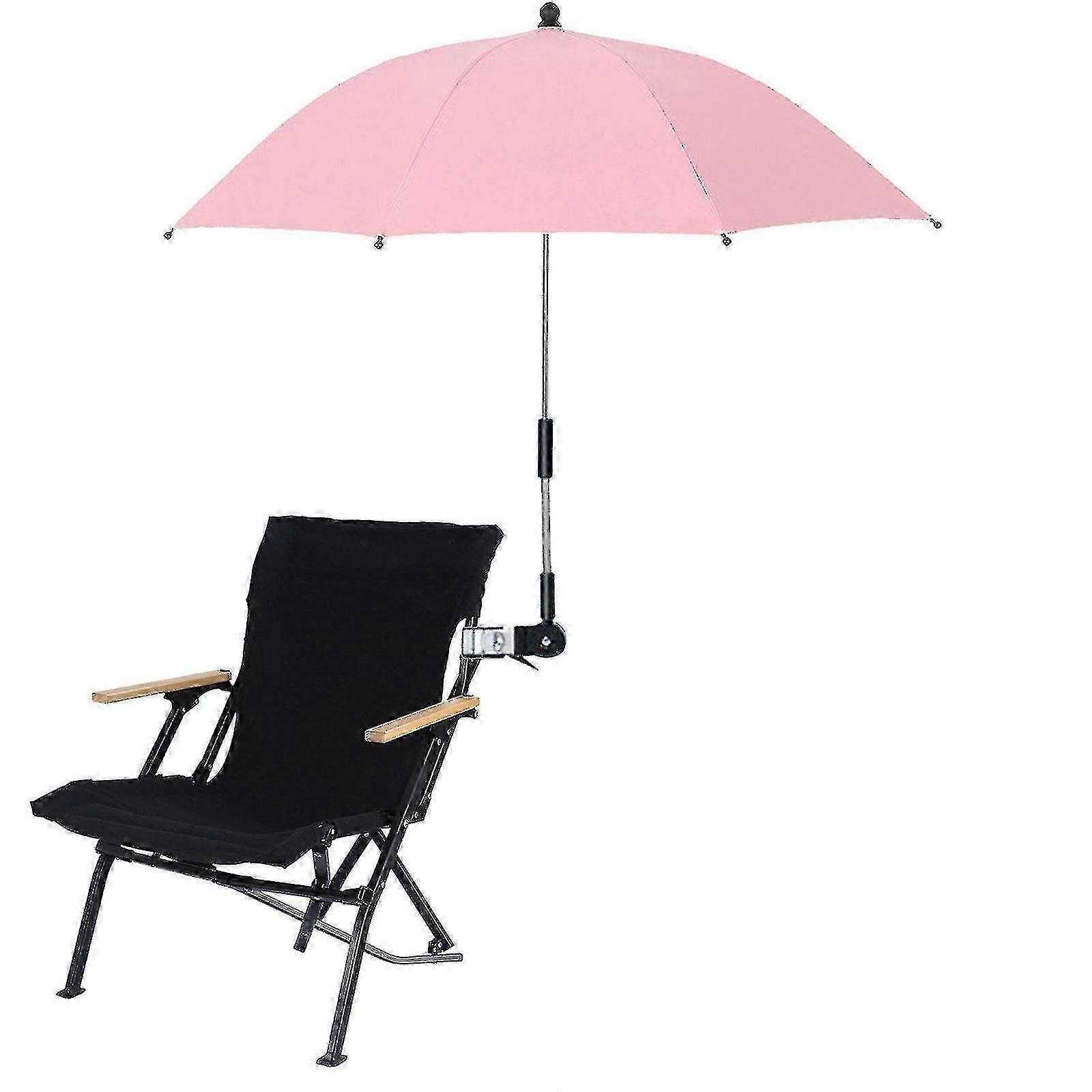 Portable Clip-On Umbrella for Chairs UPF 50+ Lightweight Design