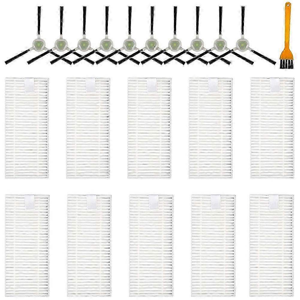Side Brush Hepa Filter Replacement for Lefant M210P M210 M210S M210B M213 M213S M2 Accessories Kit [jkw]