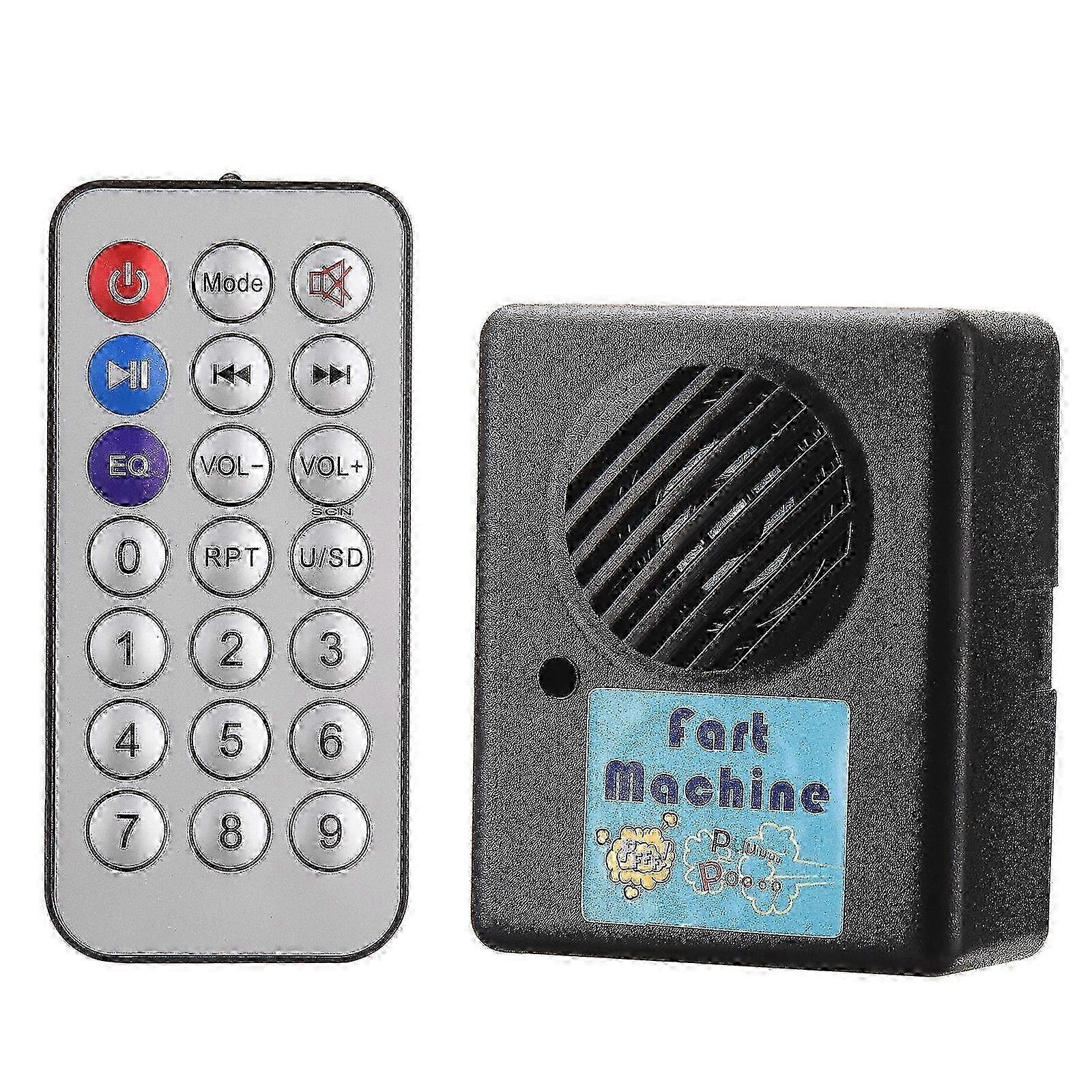 New Hot Funny Gag Fart Machine Remote Controller For Party Noise Maker Round Prank Game Prop Wireless Controlled Farting Toys