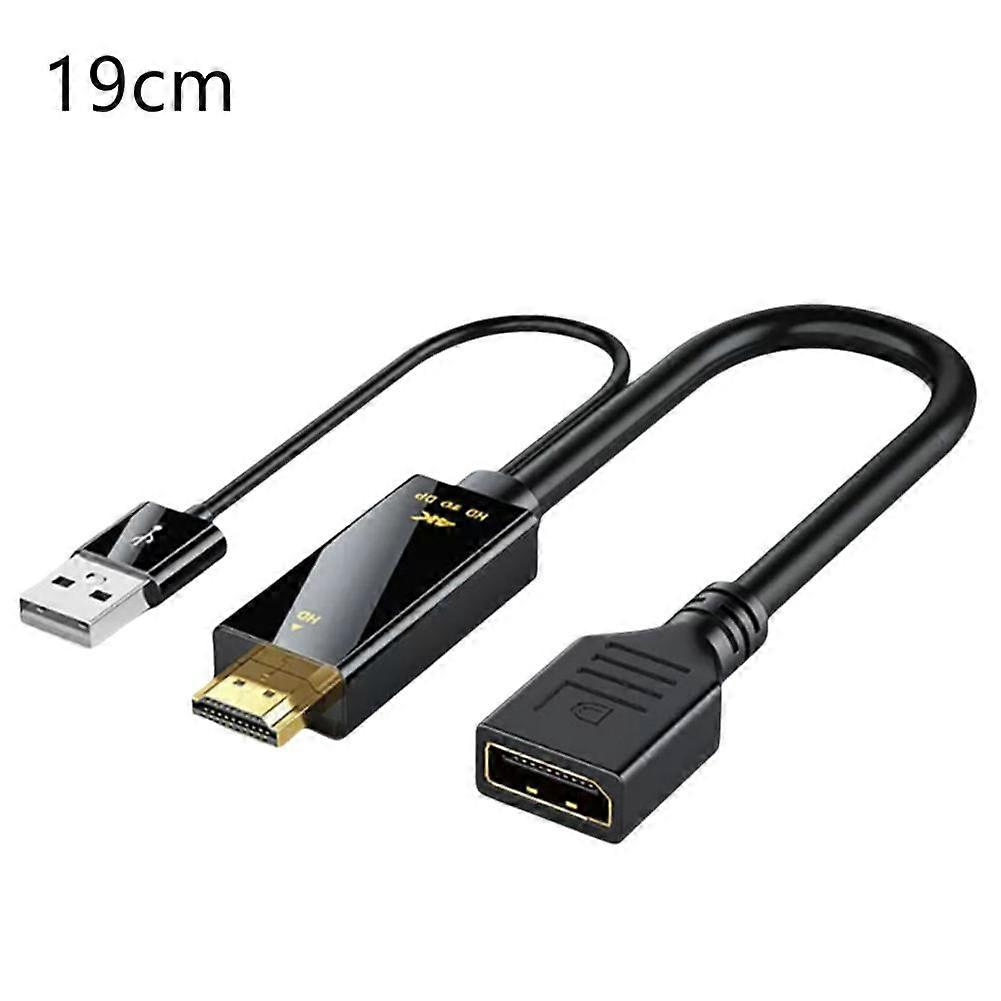 1x HDMI to DisplayPort Cable 19cm/1.8m C0B3
