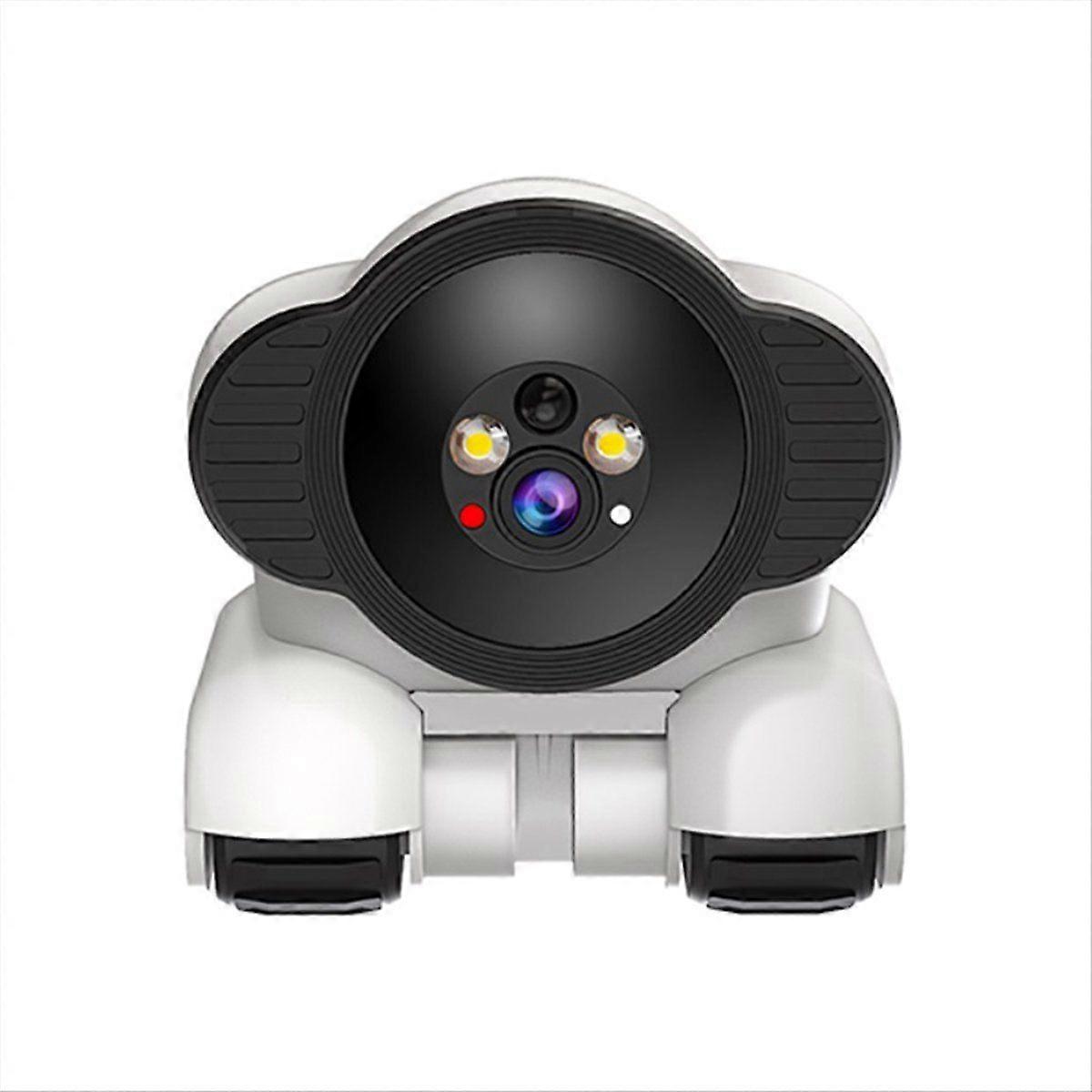 1080p Dual Lens WiFi Security Camera 2 Way Audio Baby Monitor Camera with APP Control for Baby/Elde