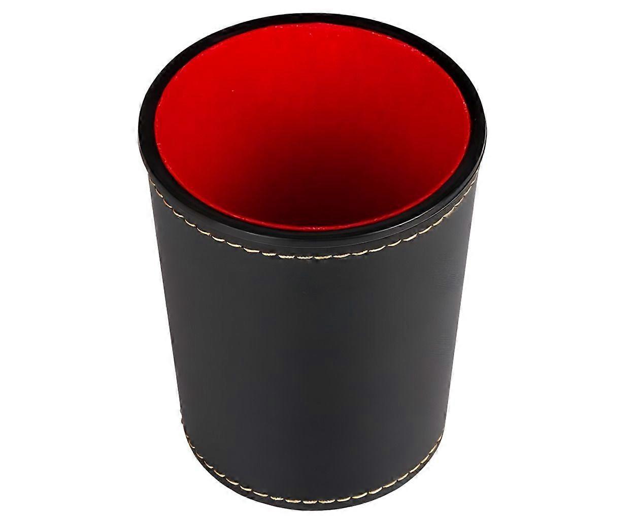 Dices Cup Leather Stable Comfortable Hand Feeling Dices Shake Container