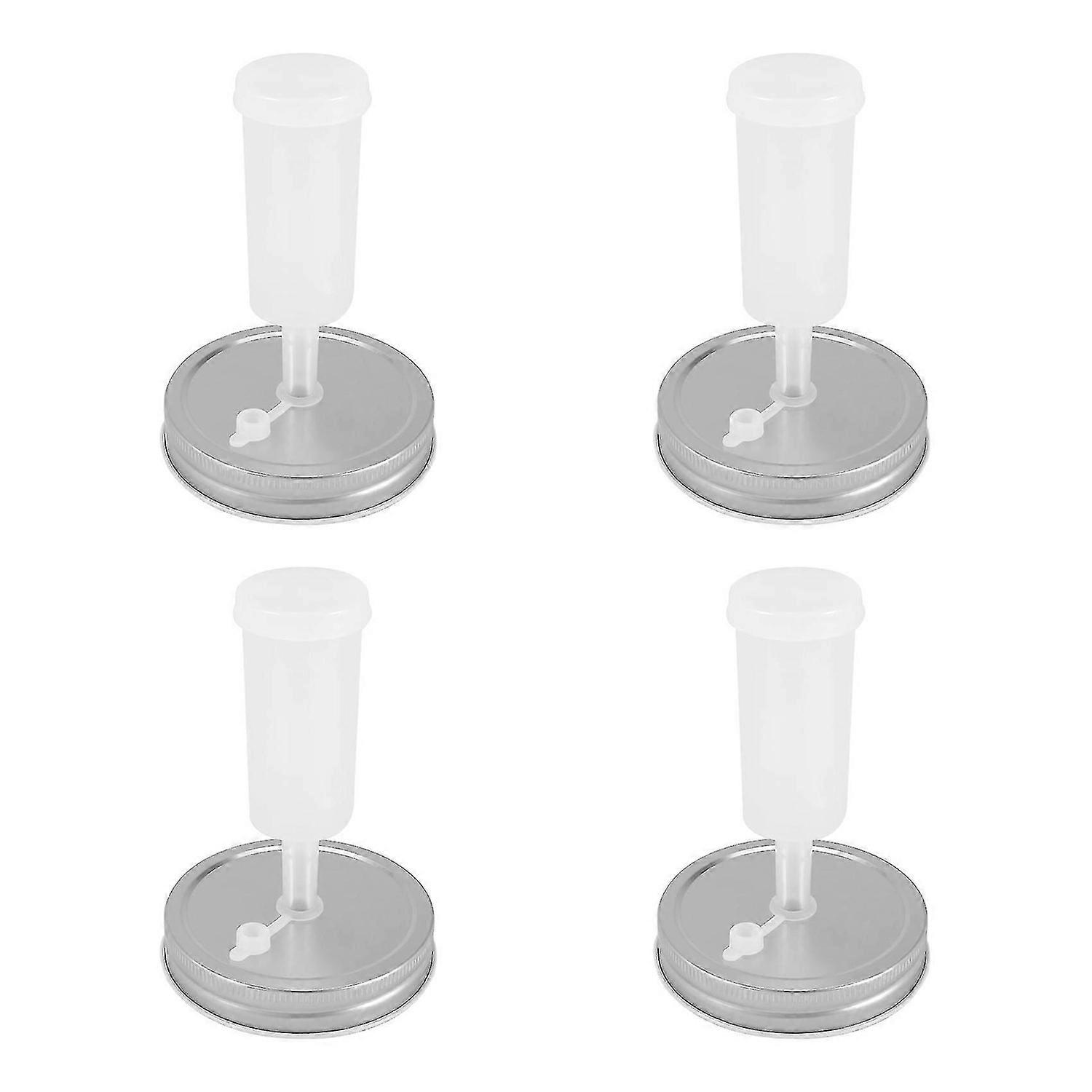 Fermentation Lid,Airlocks for Fermenting for Wide Mouth Mason Jar Fermenting Lids for Making Sauerkr