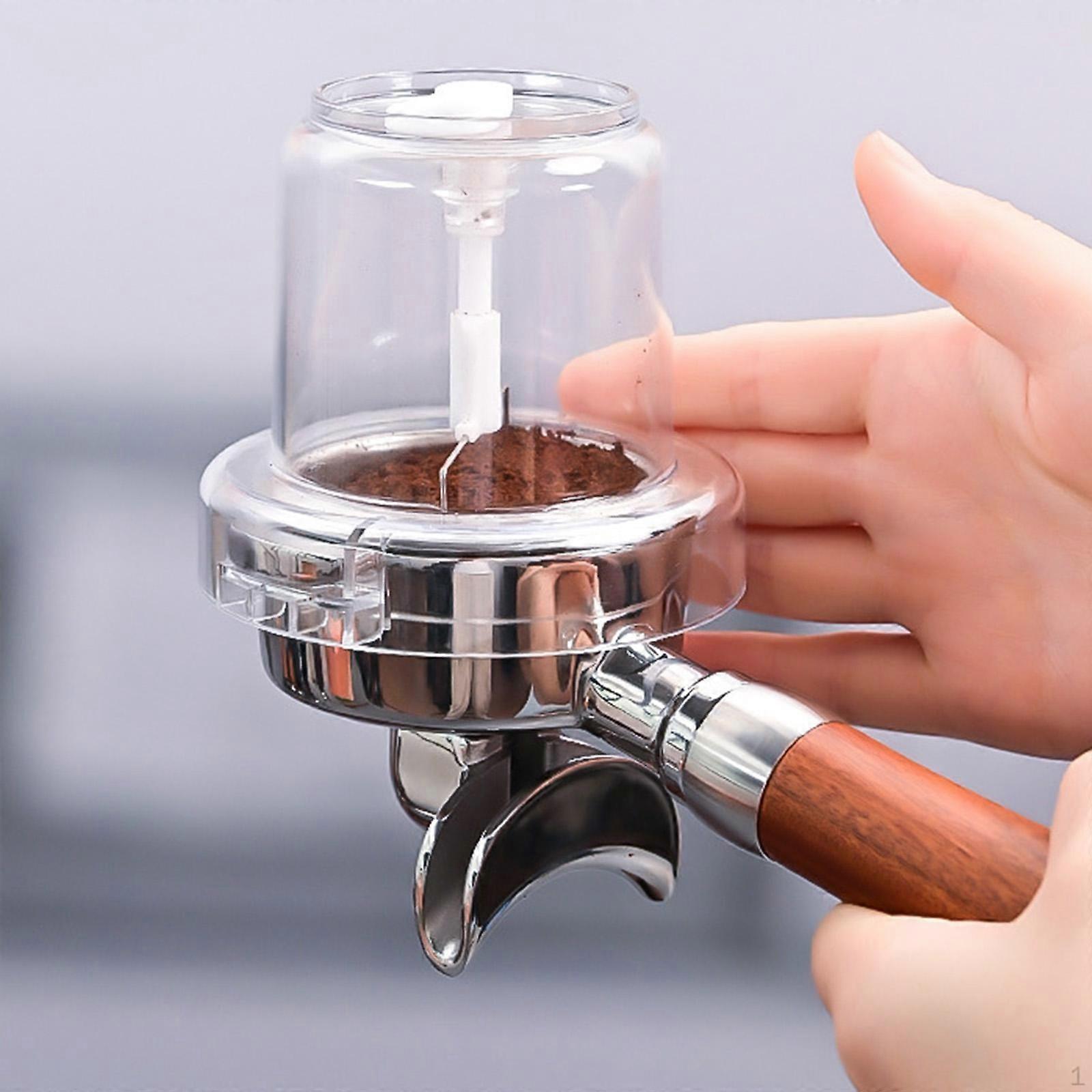 Coffee Cup Machine Accessory Professional Sturdy Transparent Tool Measuring for 52mm