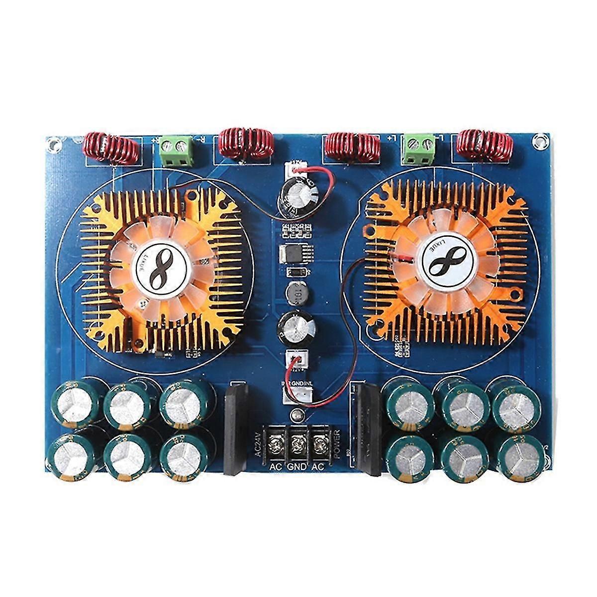 Xh-m258 High Power Tda8954th Dual 420w Digital Audio Amplifier Board Pure Rear Power Amplifier Boar