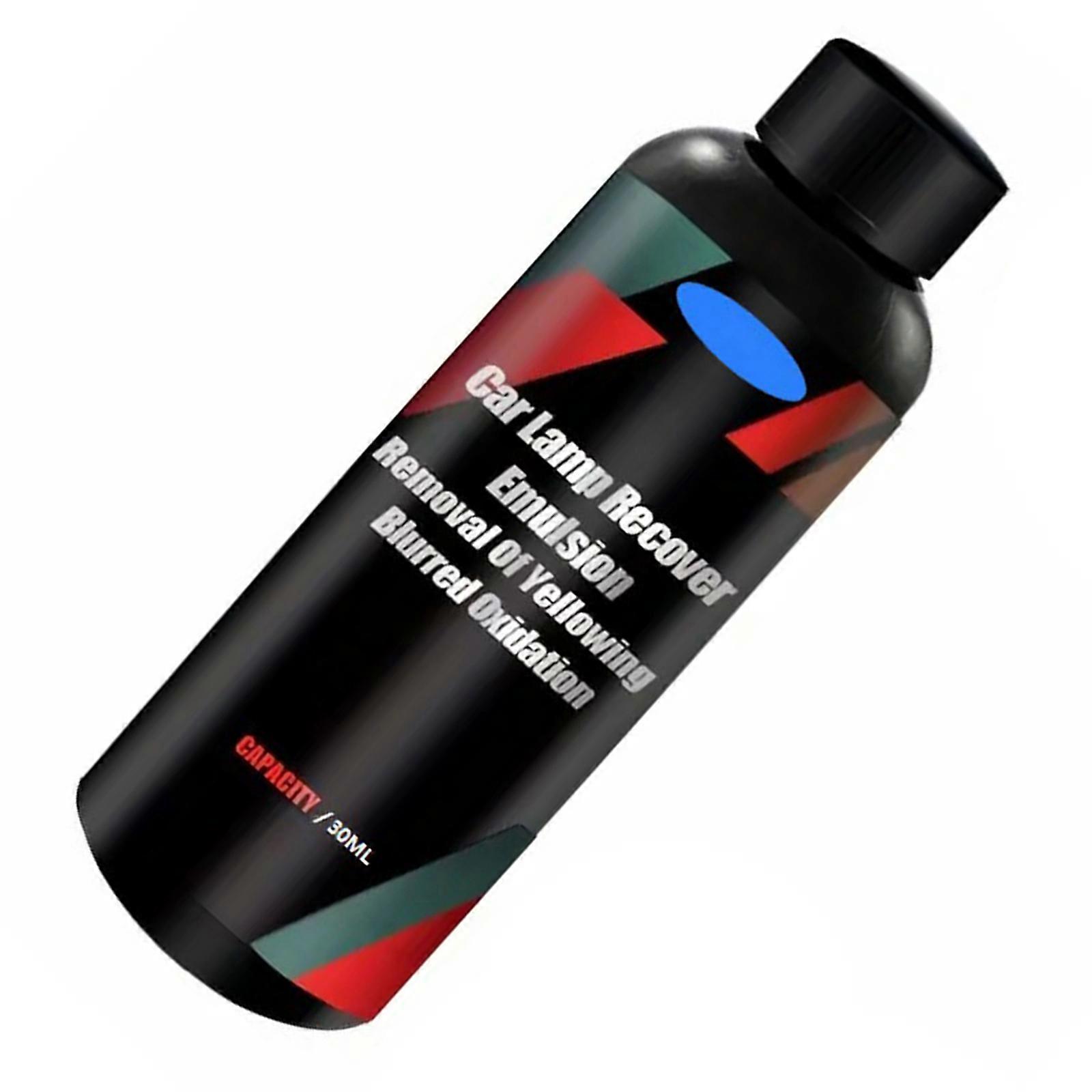 Effective Quick Fix Headlight Restoration Kit Restores Clear Removes Oxidation Yellowing For Improved Night Visibility Multicolor