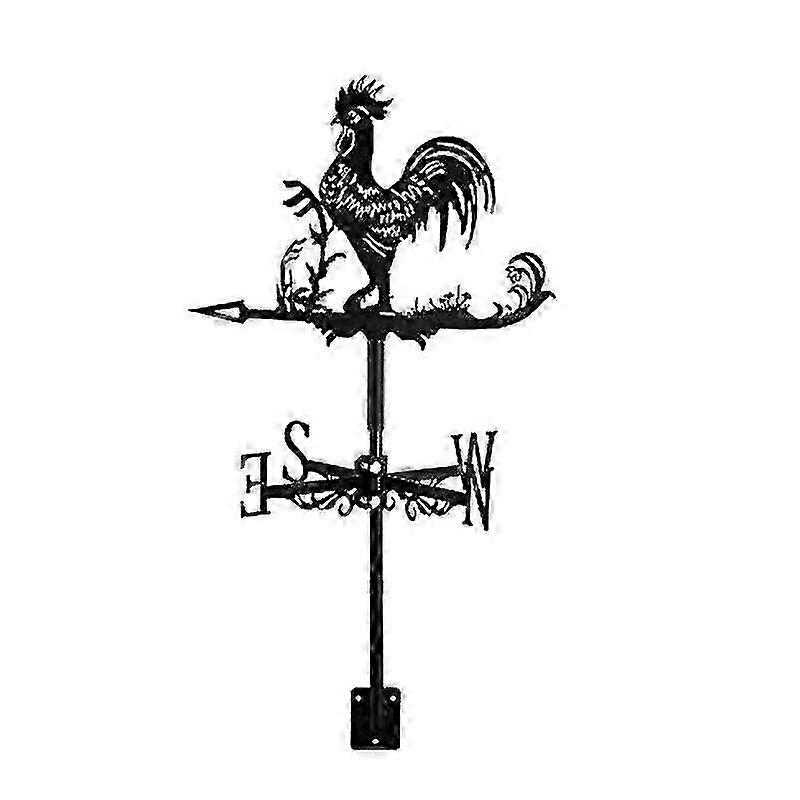 Metal Weathervane Weather Vane Weathervane With Dog Motif, Easy To Assemble, Windproof And Durable