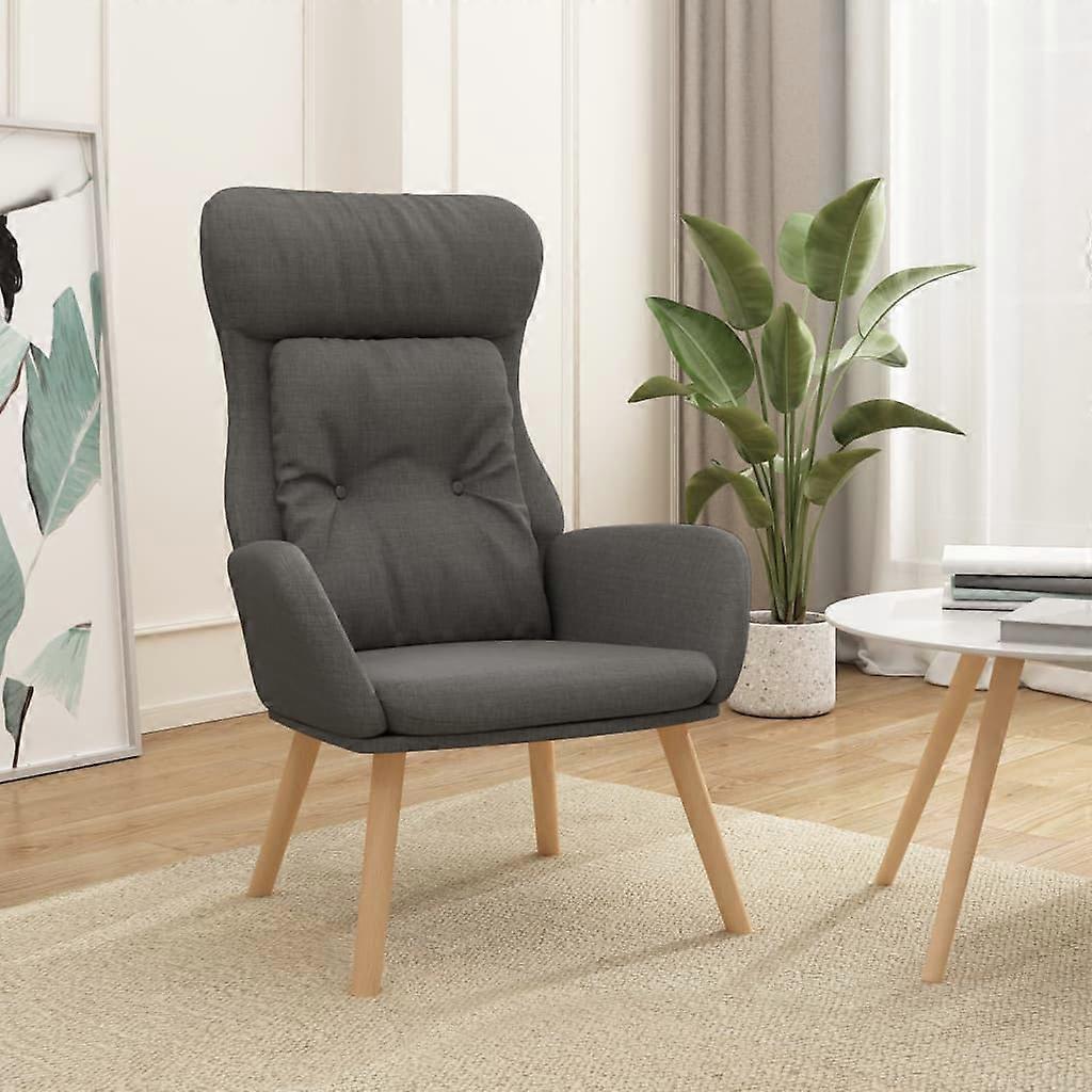 Recliner Dark Grey Fabric
