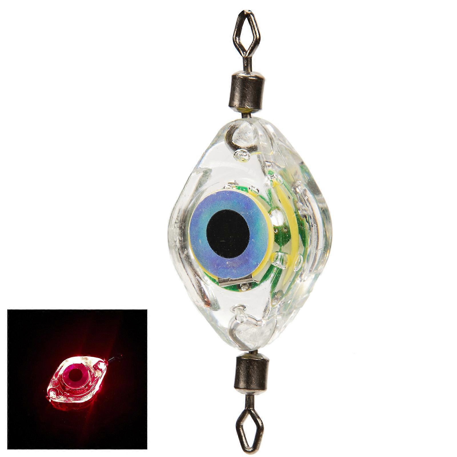 Angelköder Licht LED Deep Drops Unterwasser Angeln Licht Wassergetriggert gestaltete Köder Licht Attraktives Licht Dauerlicht Rot