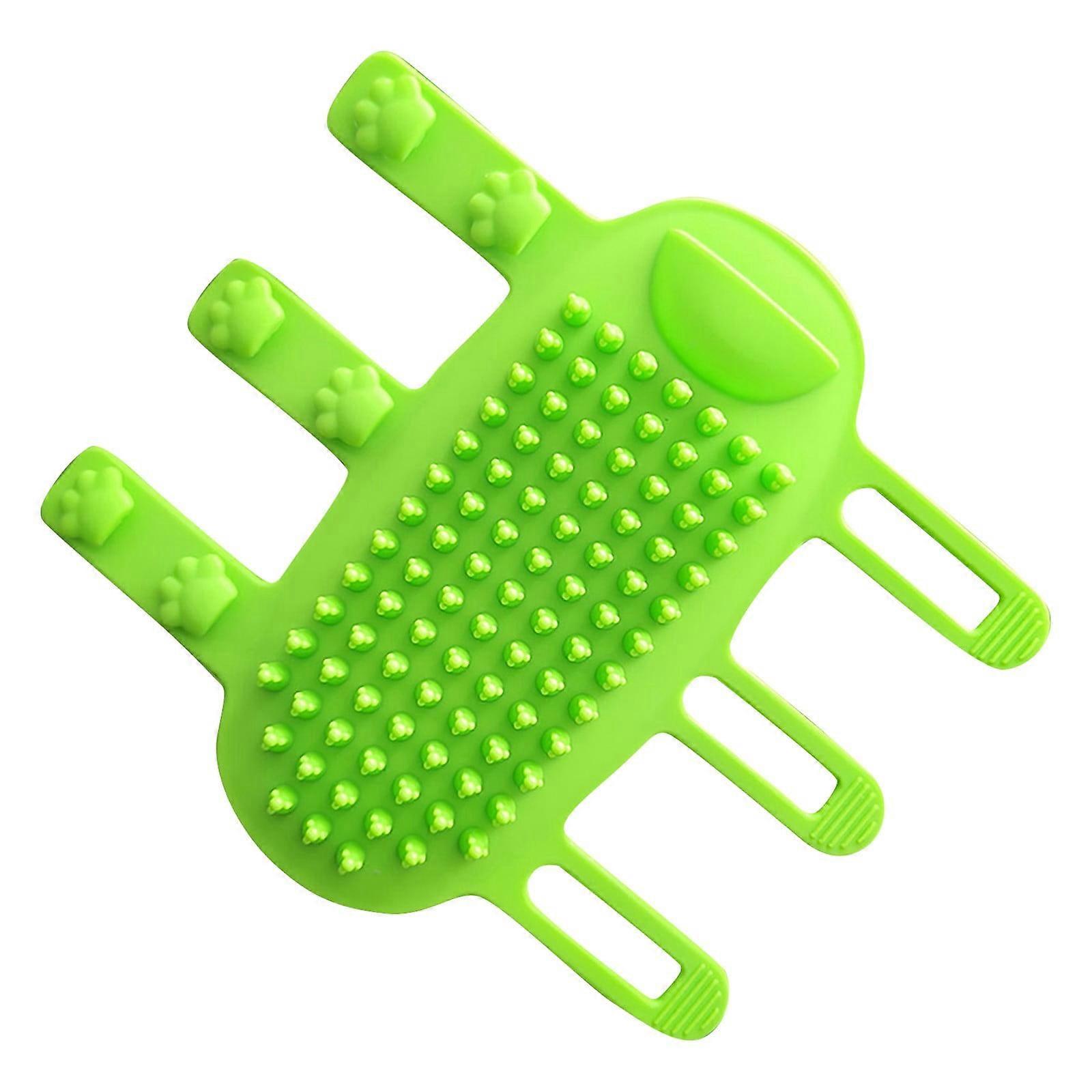 HKUKY Cat Scratching Silicone Toy, Anti-bite Wear-resistant Strap, Table Corner Attachment, compatible with cats & dogs, Tickling Tool