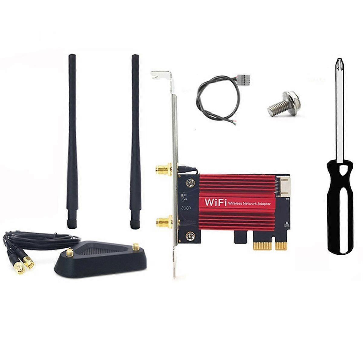 3000Mbps Wifi6 AX200 Dual Band 2.4G/5Ghz PCIe Wireless Wifi Adapter 802.11ac/Ax Bluetooth 5.2 AX200N