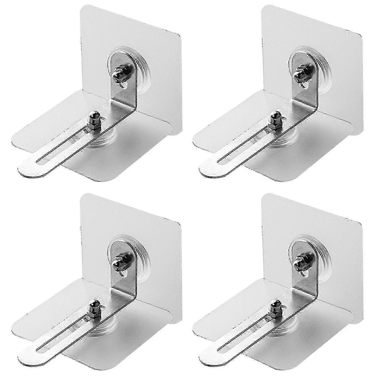 Justerbara möbelankare för väggmontering - 4 st tippskyddsremmar