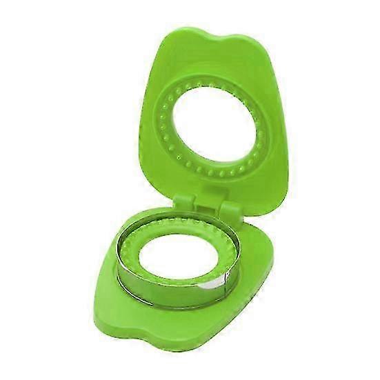 Sandwich Cutter and Sealer for Kids Lunch, Apple-Shaped 2-in-1 Maker for Bento Boxes