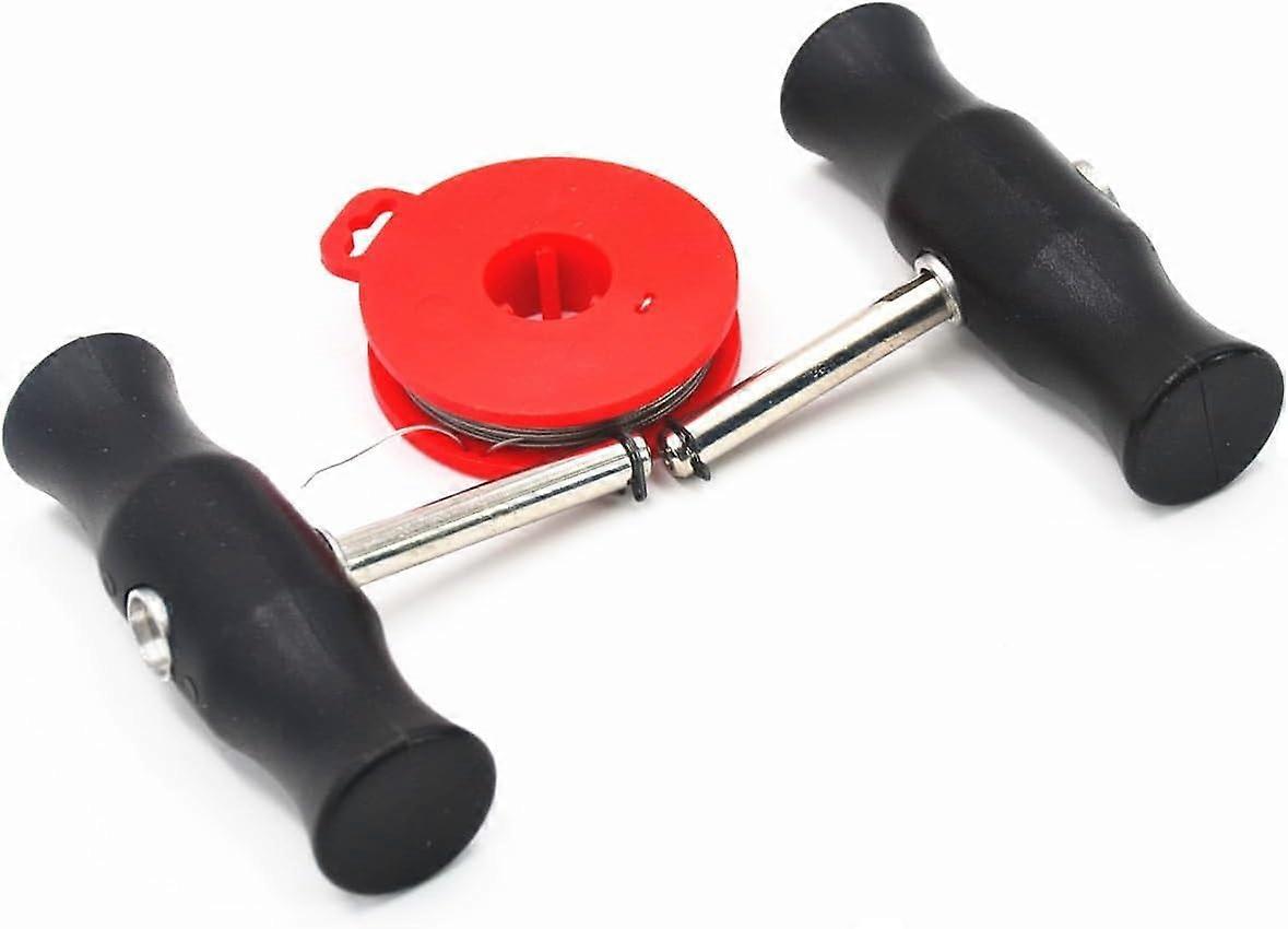 Professional Windshield Removal Tool Kit with Cutting Wire and Comfort Grip Handles for Auto Glass