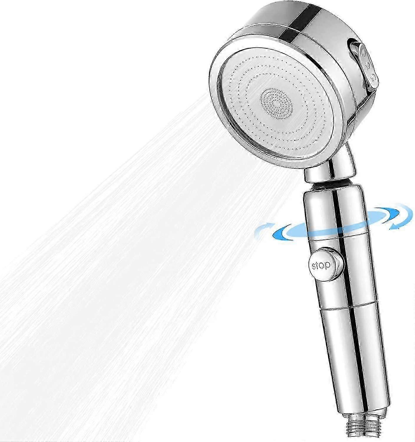 Improved High-Pressure Shower Head with 3 Adjustable Spray Modes - Enhanced Water Saving Design
