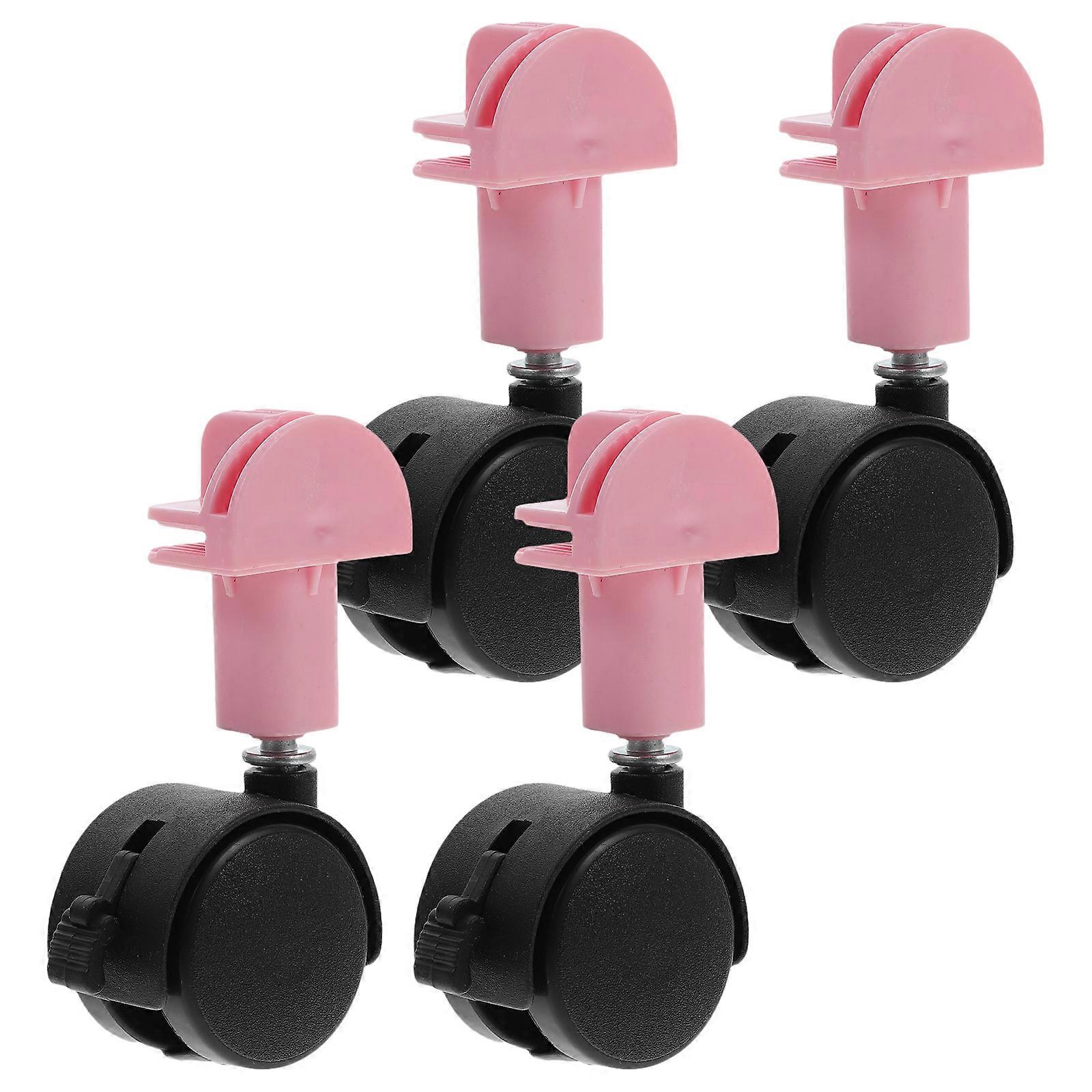 Pet Cage Casters for Comfortable Use 12Pcs Cat Cage Spinner Wheels