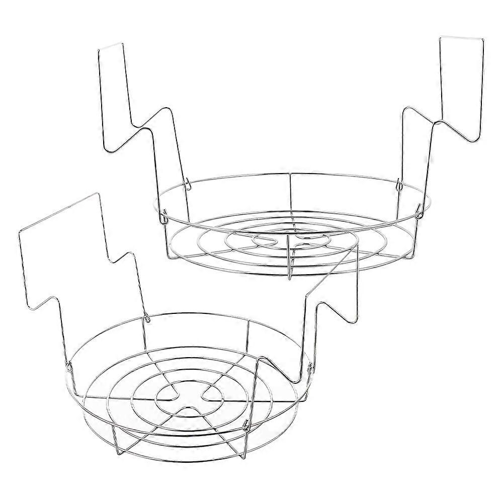 Multi-Functional Canning Rack Stainless Steel Rack for 2Pcs
