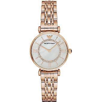Emporio Armani Ladies Watch T-Bar Gianni Rose Gold Ar1909