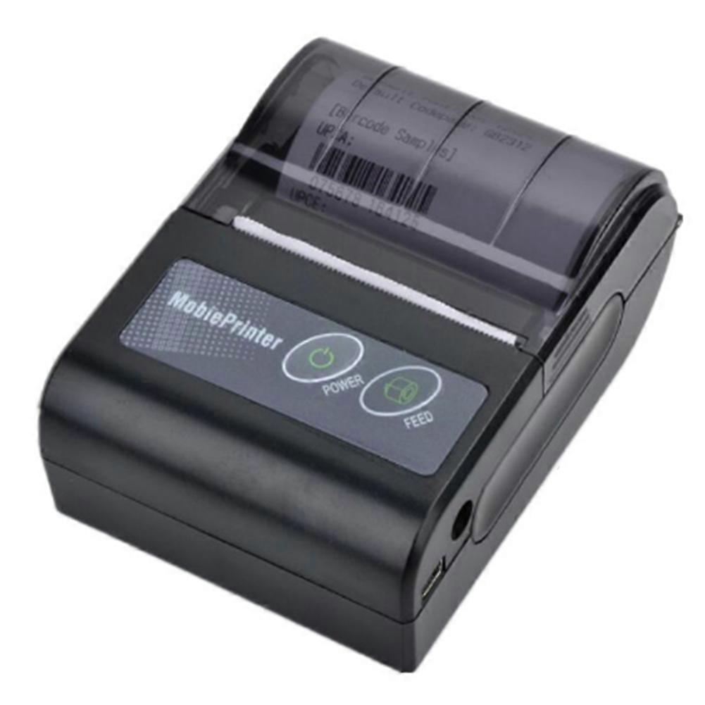 Portable Handheld Thermal Label Printer Bluetooth-Compatible Wireless Receipt Printing US Plug
