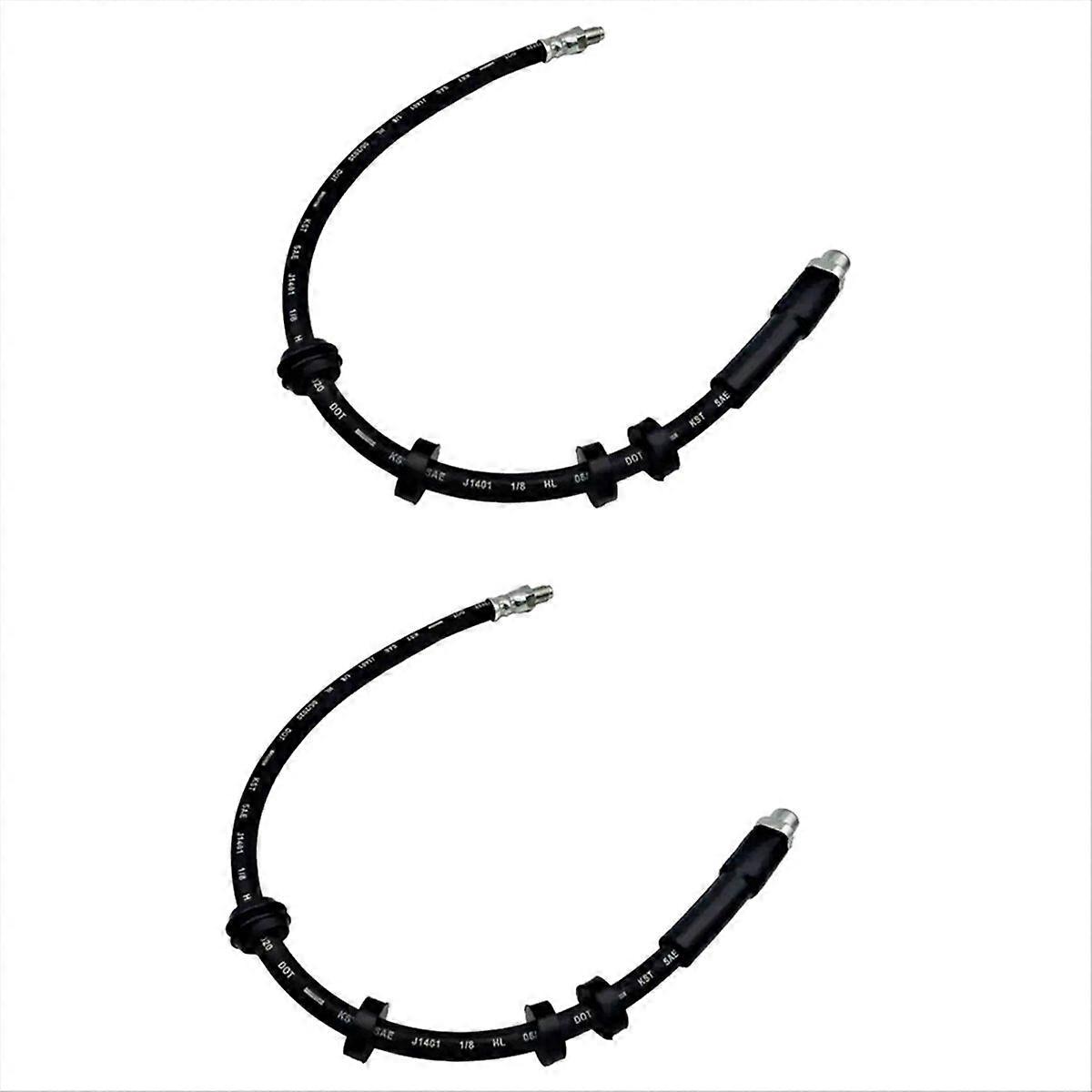 2Pcs Front Brake Hose Line for E60 E61 E63 E64 F10 F11