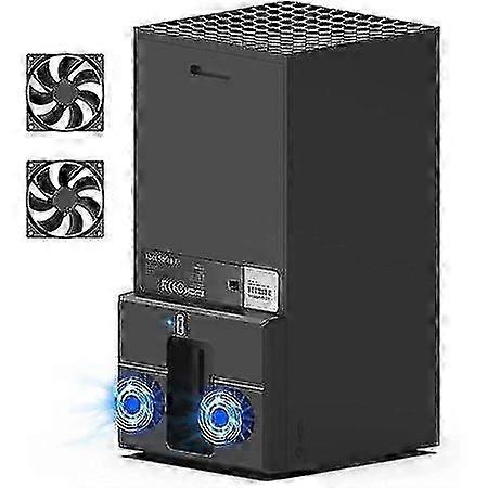 Usb Fan For Xbox Series X Console, Cooling System For Xbox Series X With 2 Fans And 2.0 Usb Port - Only For Xbox Series X