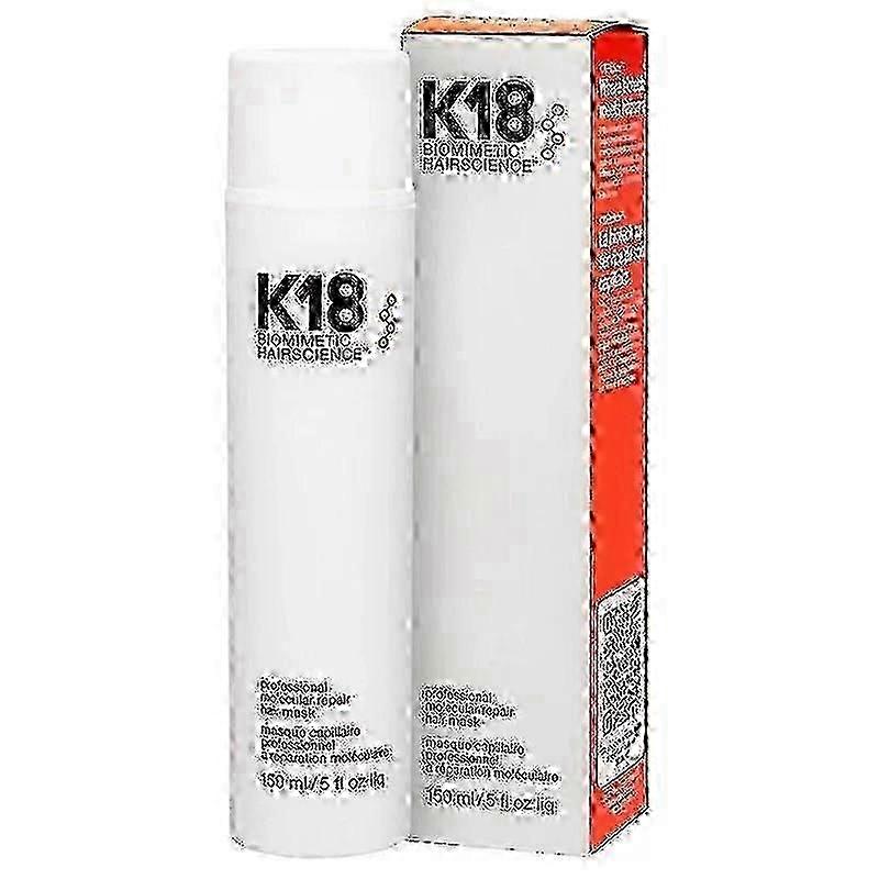K18 150 ml Hasarlı Saçlar İçin Durulanmayan Moleküler Onarıcı Saç Maskesi - Derinlemesine Bakım, Yumuşak Doku, Saç Restorasyonu