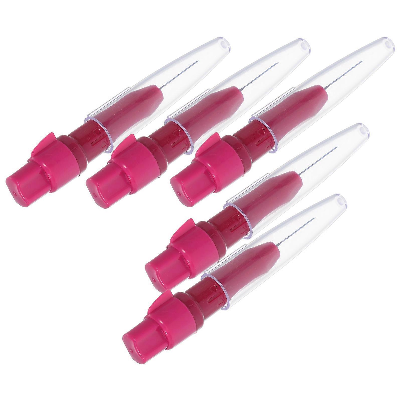Needle Felting Pen Tool for Craft Use 5Pcs Wool Felting Needle Set