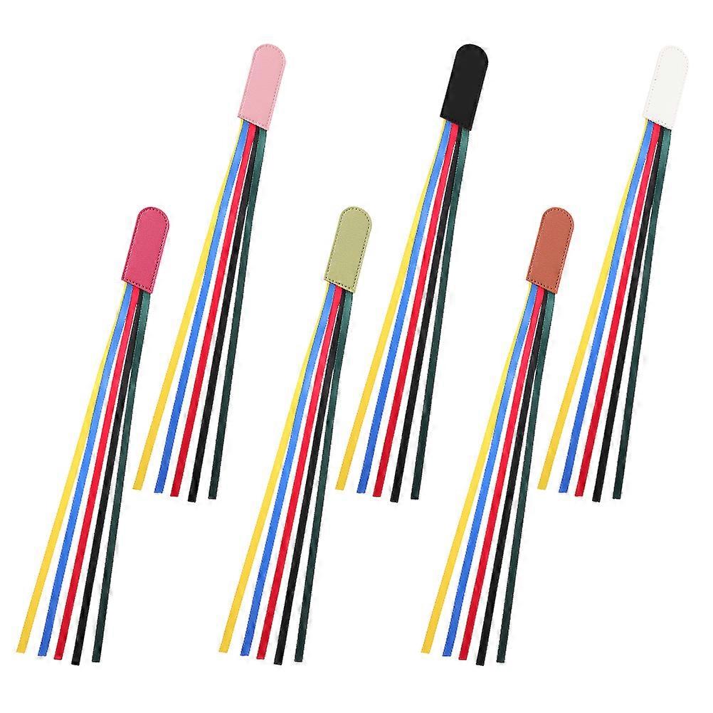 Bible Ribbon Bookmarks for Decoration 30Pcs PU Assorted Colors