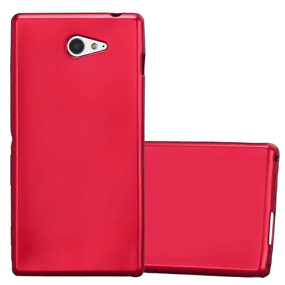 Sony Xperia M2 / M2 AQUA Protective Case TPU Case - Matte Metallic Design