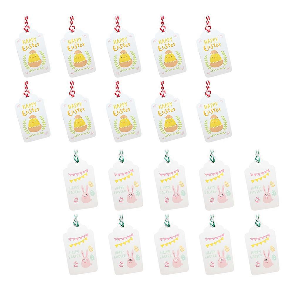 Holiday Gift Tags Easter Paper Hanging Tags for Decor 100Pcs
