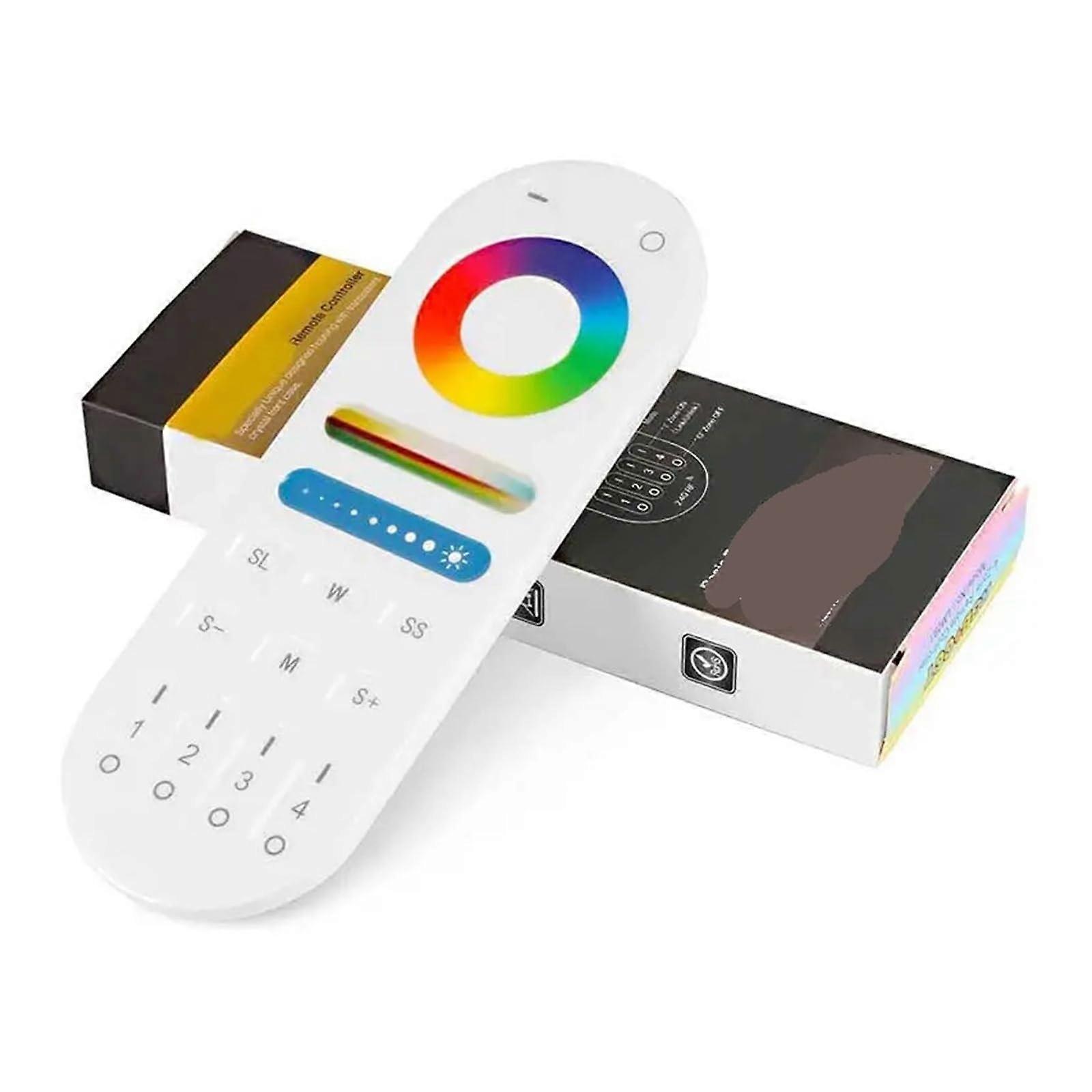 LED Strip Light Controller 4Zone Independent Control Wireless PWM LED Dimmer with Remote