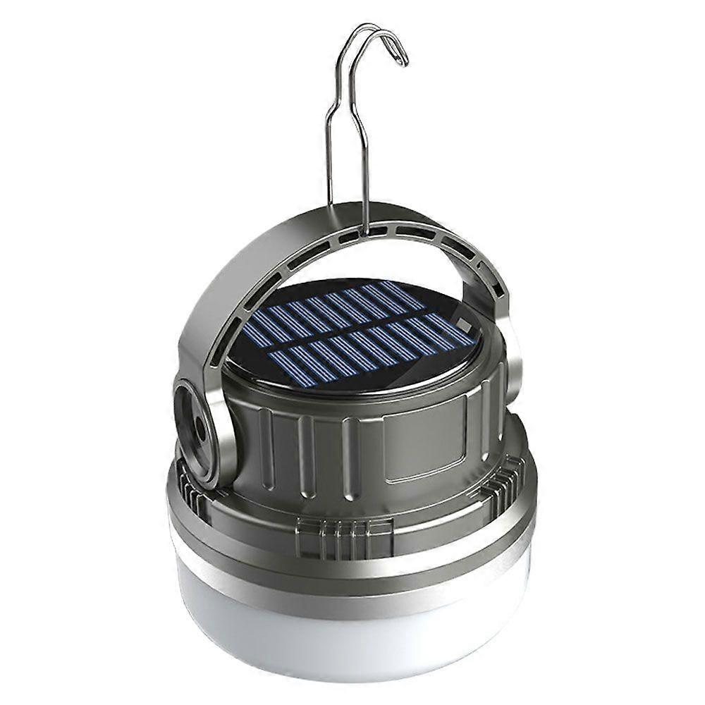 Solar Lantern Flashlights Charging for Phone, Led Camping Lantern, Portable for Emergency, Hurricanes, Power Outage, 80*105mm