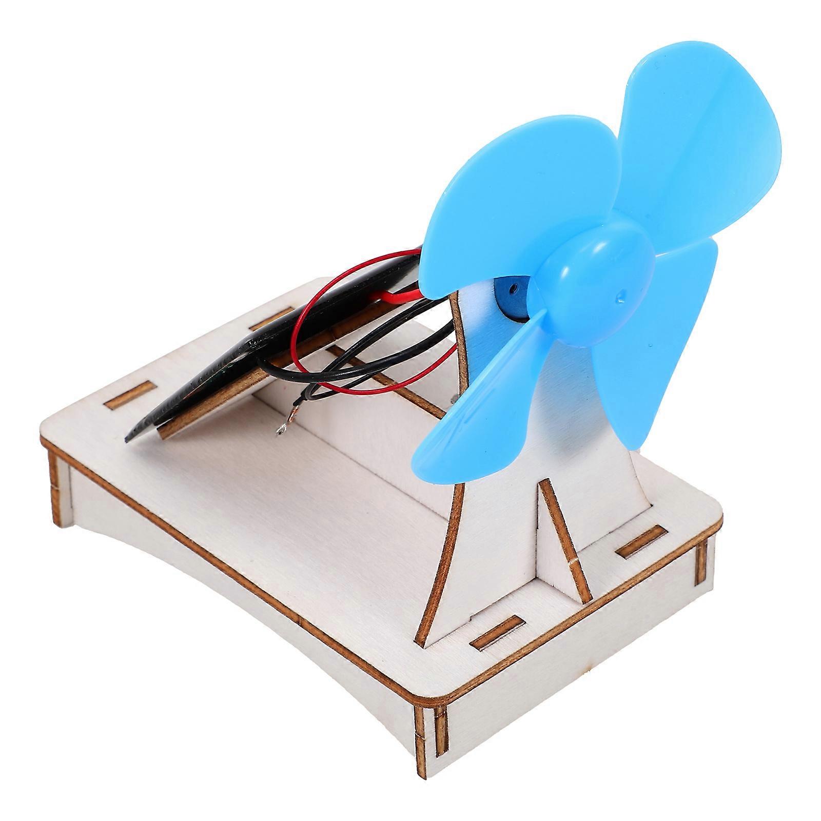 Educational DIY Solar Fan Science Kit for Kids Assembled 3Sets