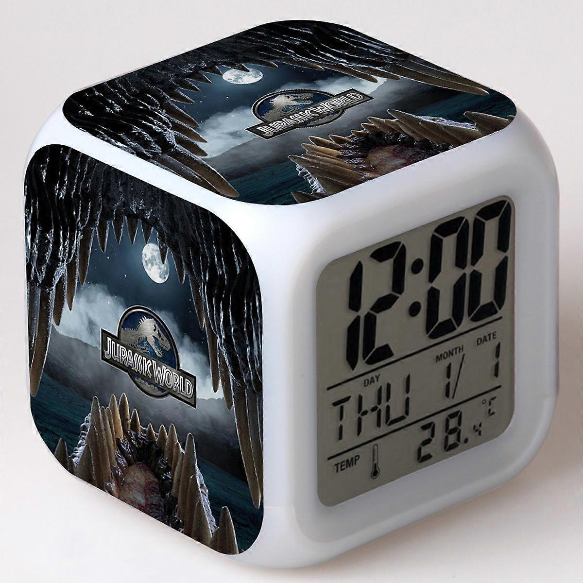 Jurassic World: Fallen Kingdom Siebenfarbiger LED-Wecker