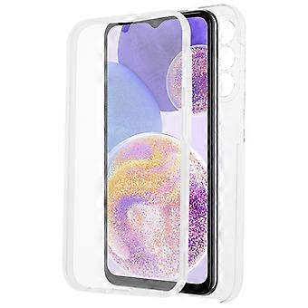 Coque de protection antichoc pour Samsung Galaxy A24 4G (162,1 x 77,6 x 8,3 mm) : cadre en TPU, dos en acrylique et écran en PET.