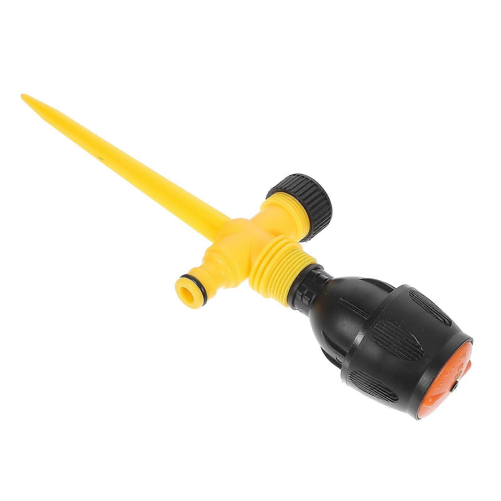 Garden Sprinkler with 360° Automatic Rotation Adjustable Water Flow for Efficient Lawn Irrigation