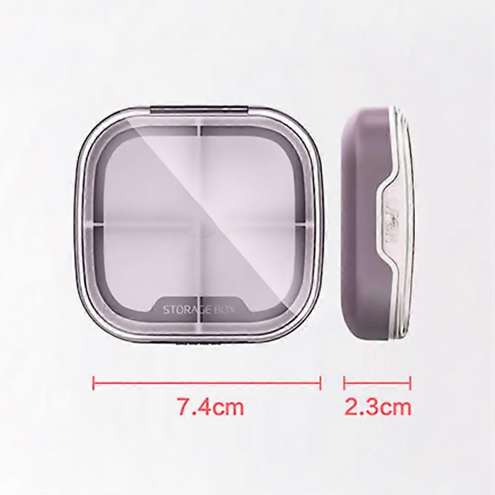 Portable Mini Box Pill Storage Container for Storage 1Pcs Medicine Organizer
