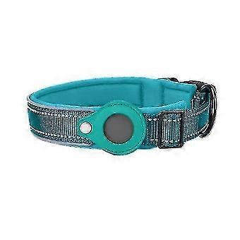 Tactical Airtag Dog Collar, Heavy Duty Air Tag Dog Collar, Military Dog Collar With Apple Airtag Holder And Handle 26-27s