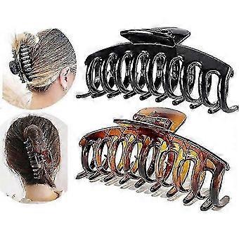 Hair ClipsLarge Non-Slip Hair ClipsAcrylic Hair Styling Accessoriesfor Thick HairWomenGirls2pcs 26s
