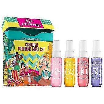 Brazilian Perfume Set 4x30ml Unique Long Lasting Exotic Fragrance Gift Collection