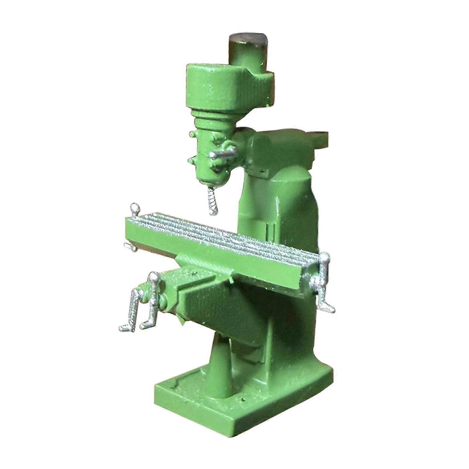 Lathe Bench Drill Model Authentic 1:64 Workshop Equipment Repair Tool Model