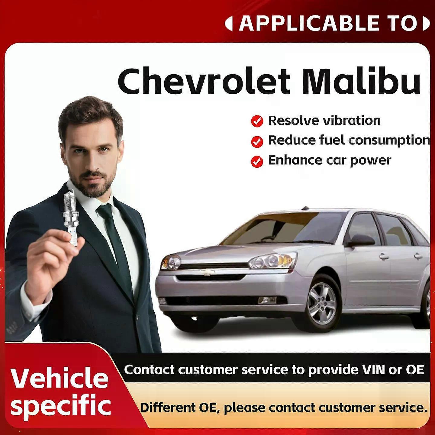 Convient pour Chevrolet Malibu, bougie d'allumage spéciale de mise à niveau d'origine pour voiture, bougie d'allumage d'origine pour voiture